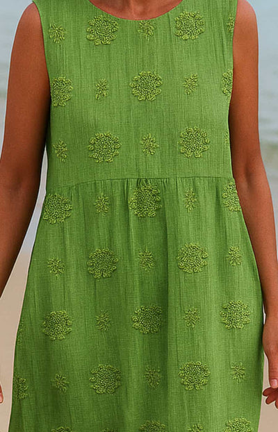 Johanne – Let Sommerkjole Med Elegant Struktur