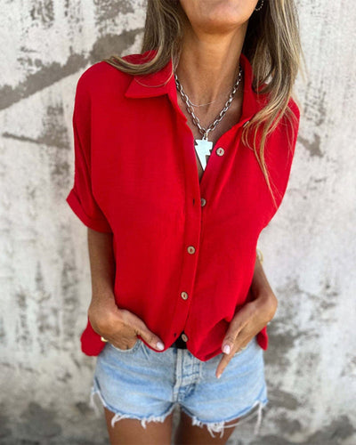 Ragnhild – Let og stilren bluse til hverdag og sommer