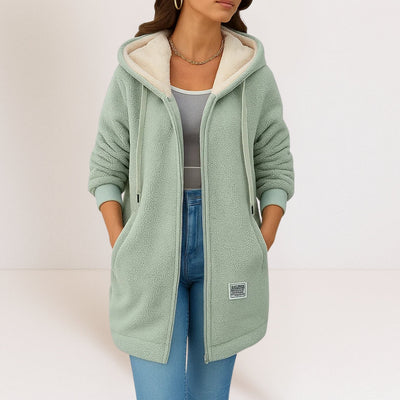 Mysig fleecehoodie – enkelhet med värme