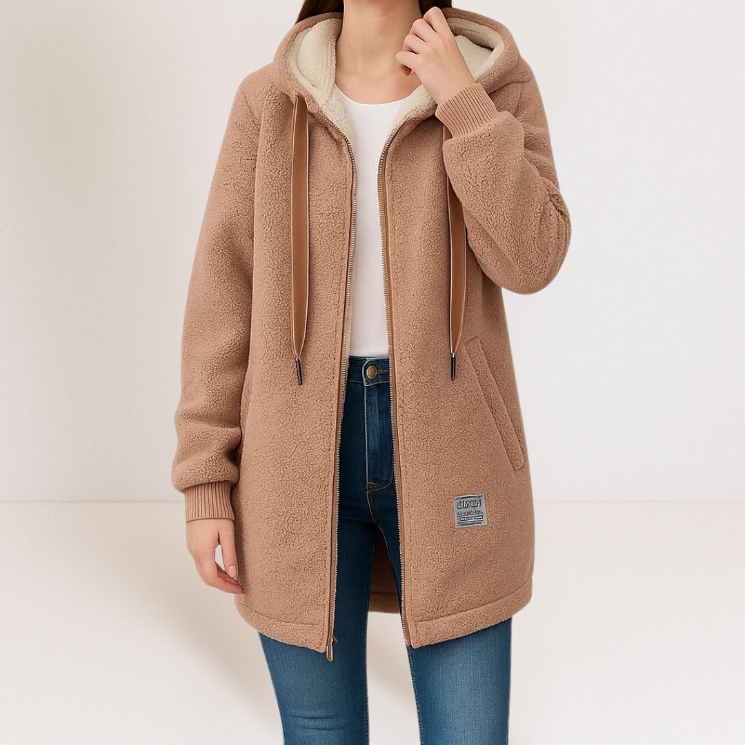 Mysig fleecehoodie – enkelhet med värme