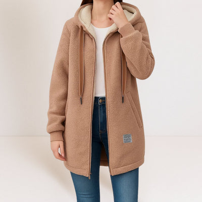 Mysig fleecehoodie – enkelhet med värme