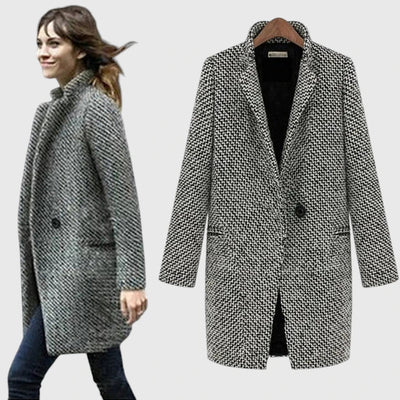 Tweed Frakke – Tidløs Elegance