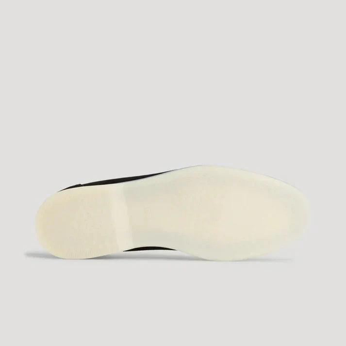 Emil - Stilrene loafers i ruskind-look