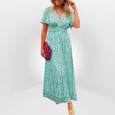 Maren – Elegant maxikjole med sommerlig charme