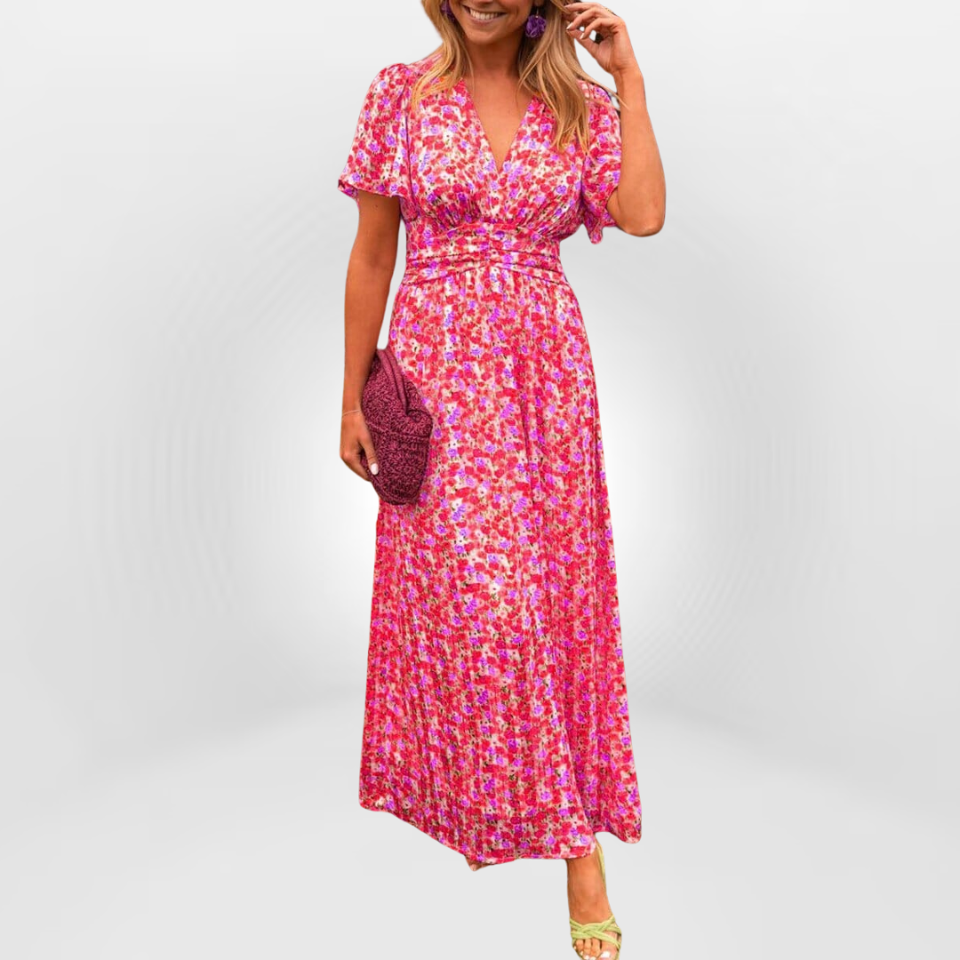 Maren – Elegant maxikjole med sommerlig charme