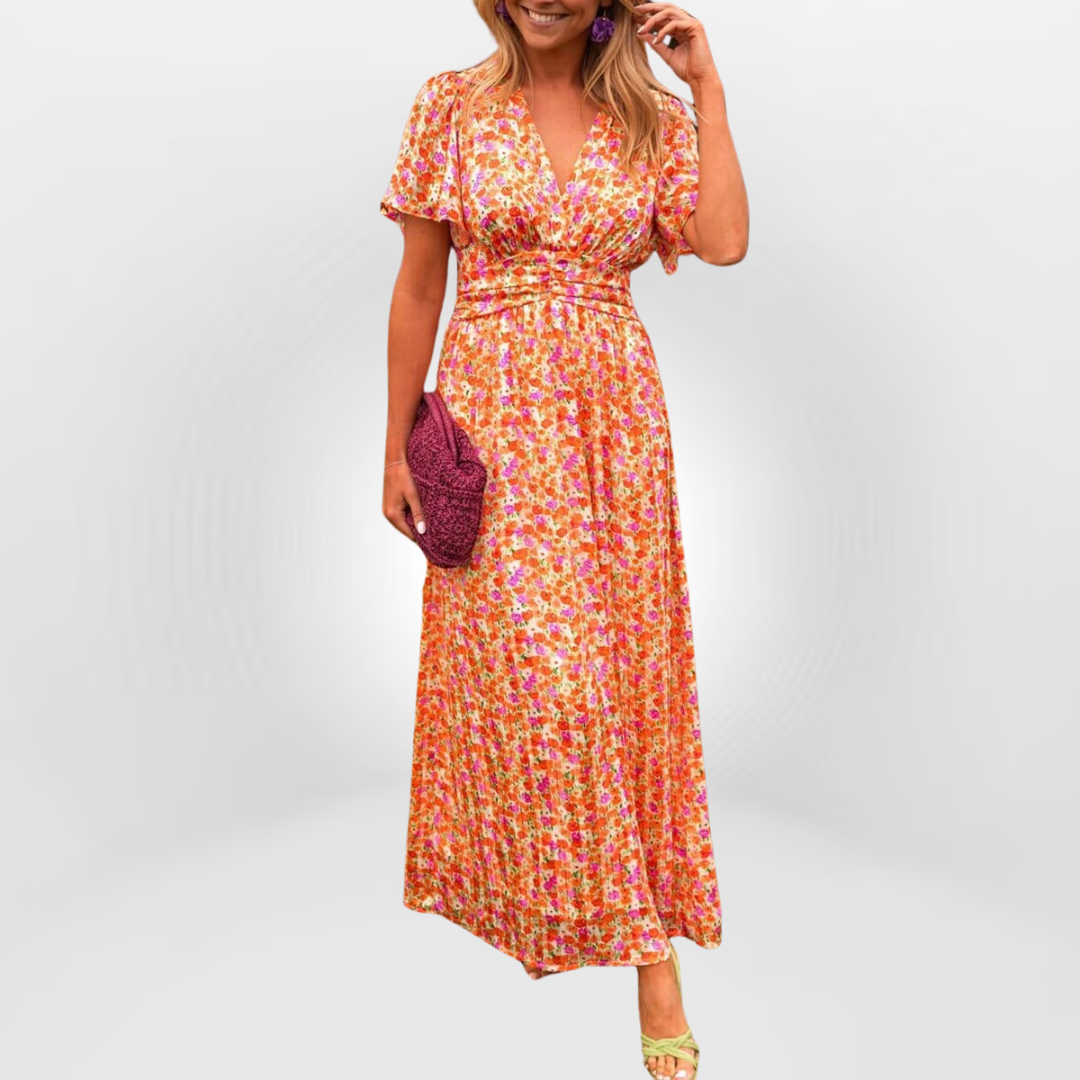 Maren – Elegant maxikjole med sommerlig charme