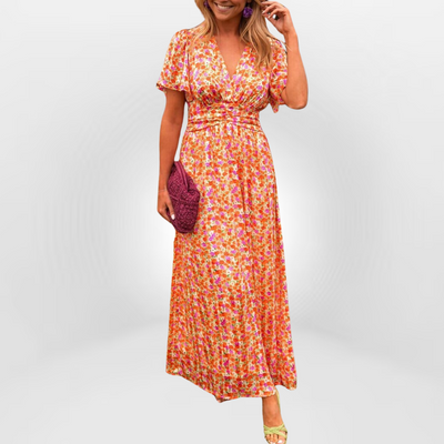 Maren – Elegant maxikjole med sommerlig charme