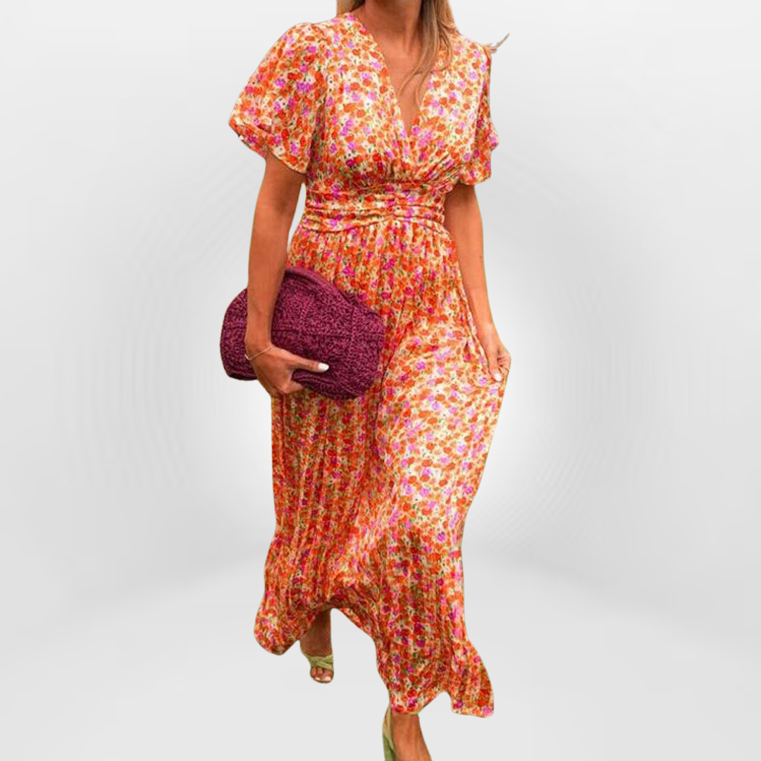 Maren – Elegant maxikjole med sommerlig charme