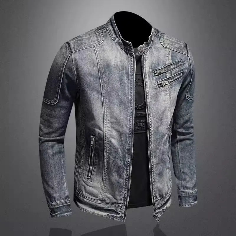 Sebastian – Moderne denimjakke med maskulint touch