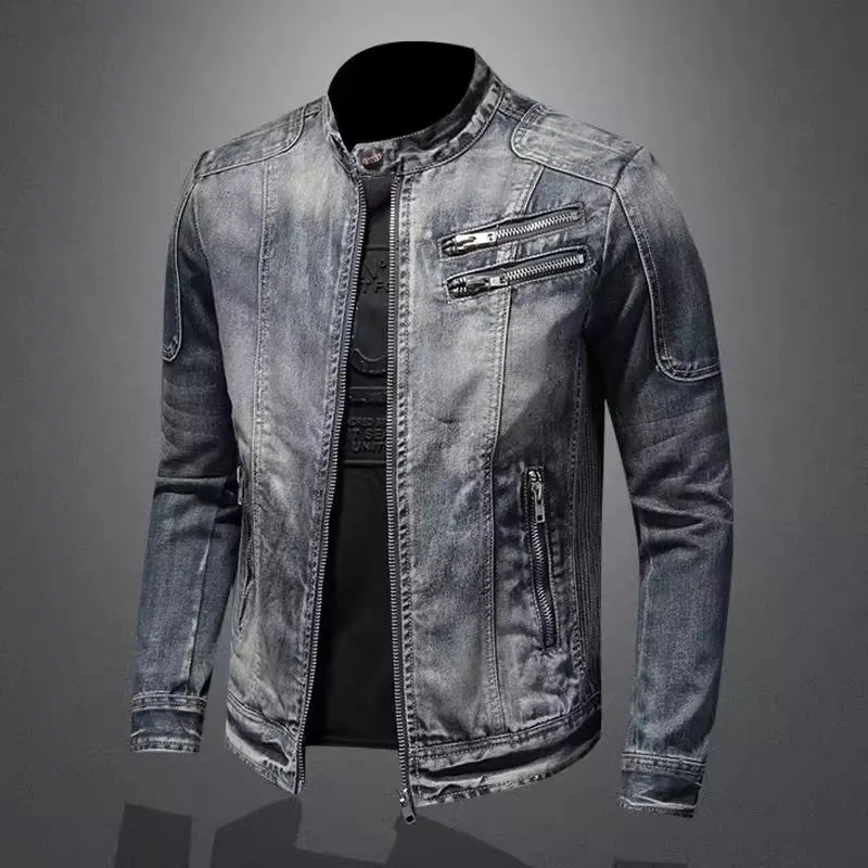 Sebastian – Moderne denimjakke med maskulint touch