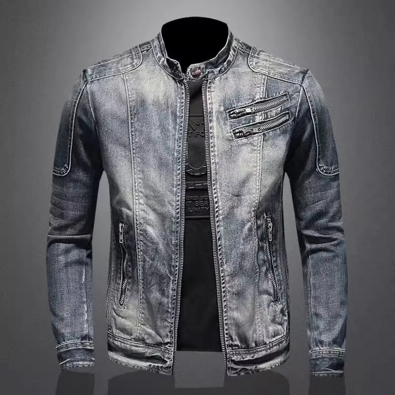 Sebastian – Moderne denimjakke med maskulint touch