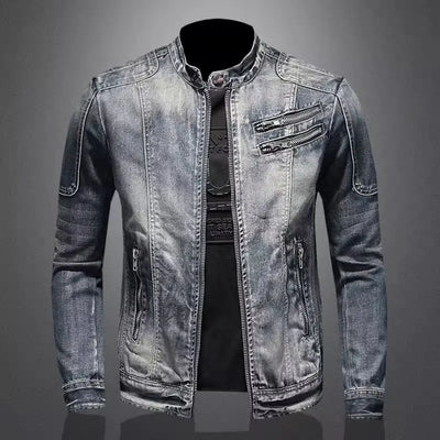 Sebastian – Moderne denimjakke med maskulint touch