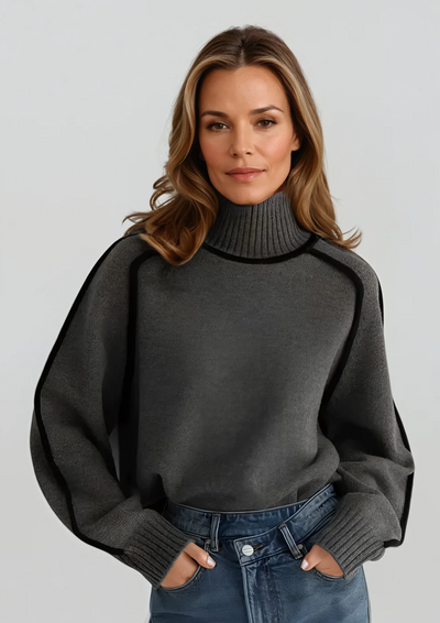 Elegant rullekravebluse – Raffineret stil med moderne selvtillid