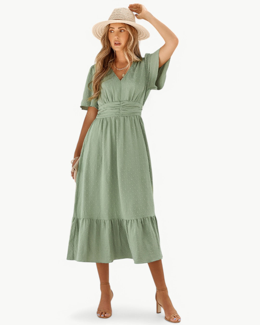 Ronja – Let og feminin sommerkjole med smockliv