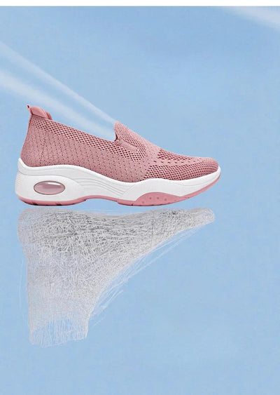 Gitte - Ortopædiske åndbare strikkede slip-on sneakers